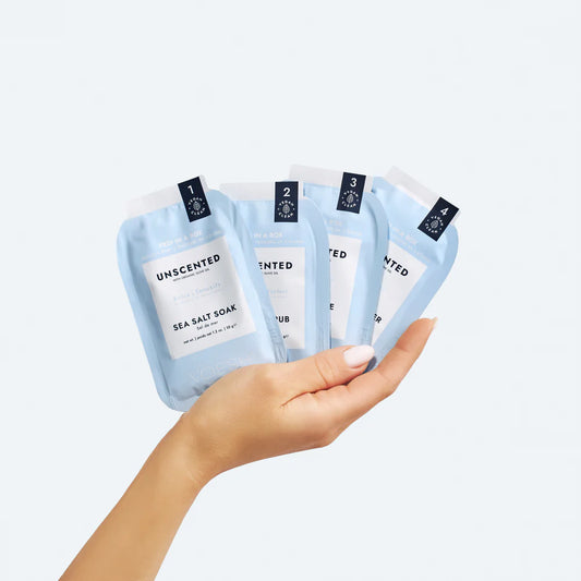 Voesh Pedi in a Box Deluxe 4 Step - Unscented 50/case