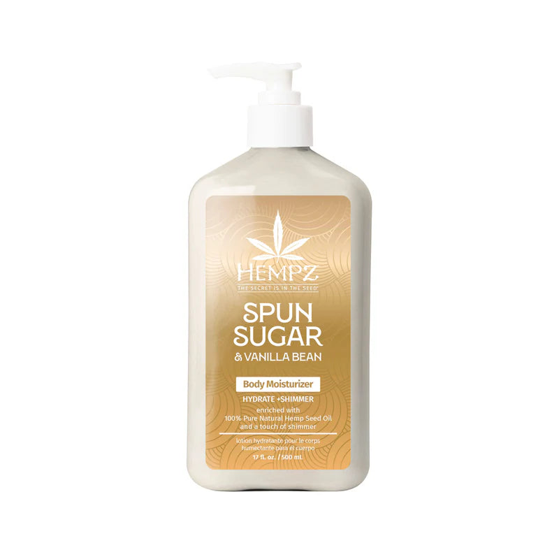 Spun Sugar & Vanilla Bean Herbal Moisturizer with Shimmer 17oz