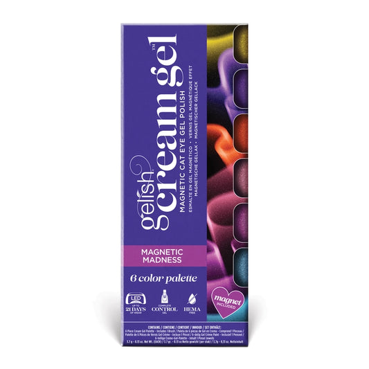 GELISH CREAM GEL 6PC PALETTE - MAGNETIC MADNESS