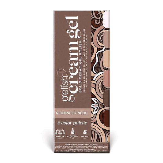 GELISH CREAM GEL 6PC PALETTE - NEUTRALLY NUDE