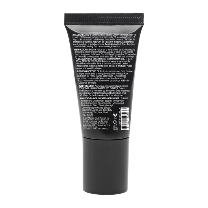 Gelish Soft Gel Tip Adhesive in a Tube 15 mL