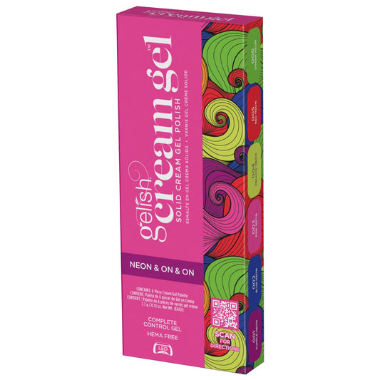 GELISH CREAM GEL 6PC PALETTE - NEON & ON & ON