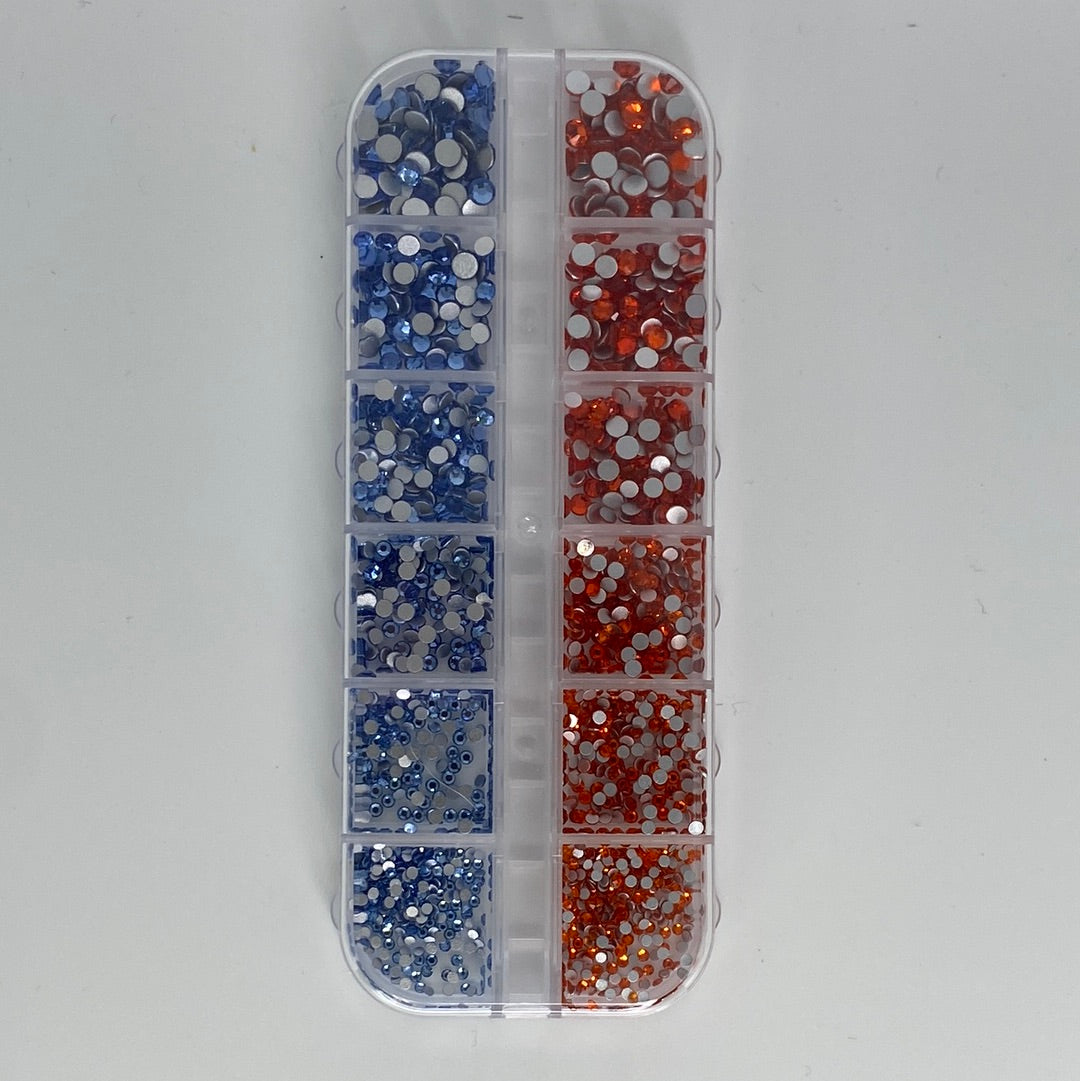 12 Slot Rhinestone Grid ZSHZ-508