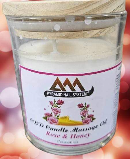 Pyramid Warm Candle Massage Oil 4oz