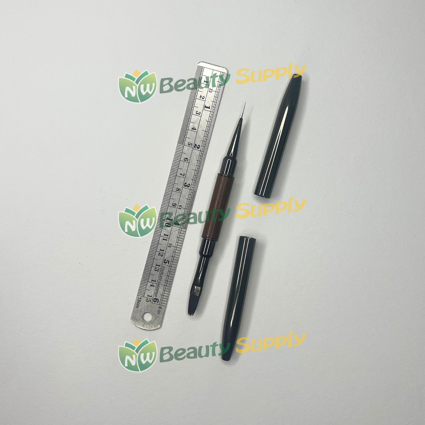 LIA Dual End Wood Handle Art Brush