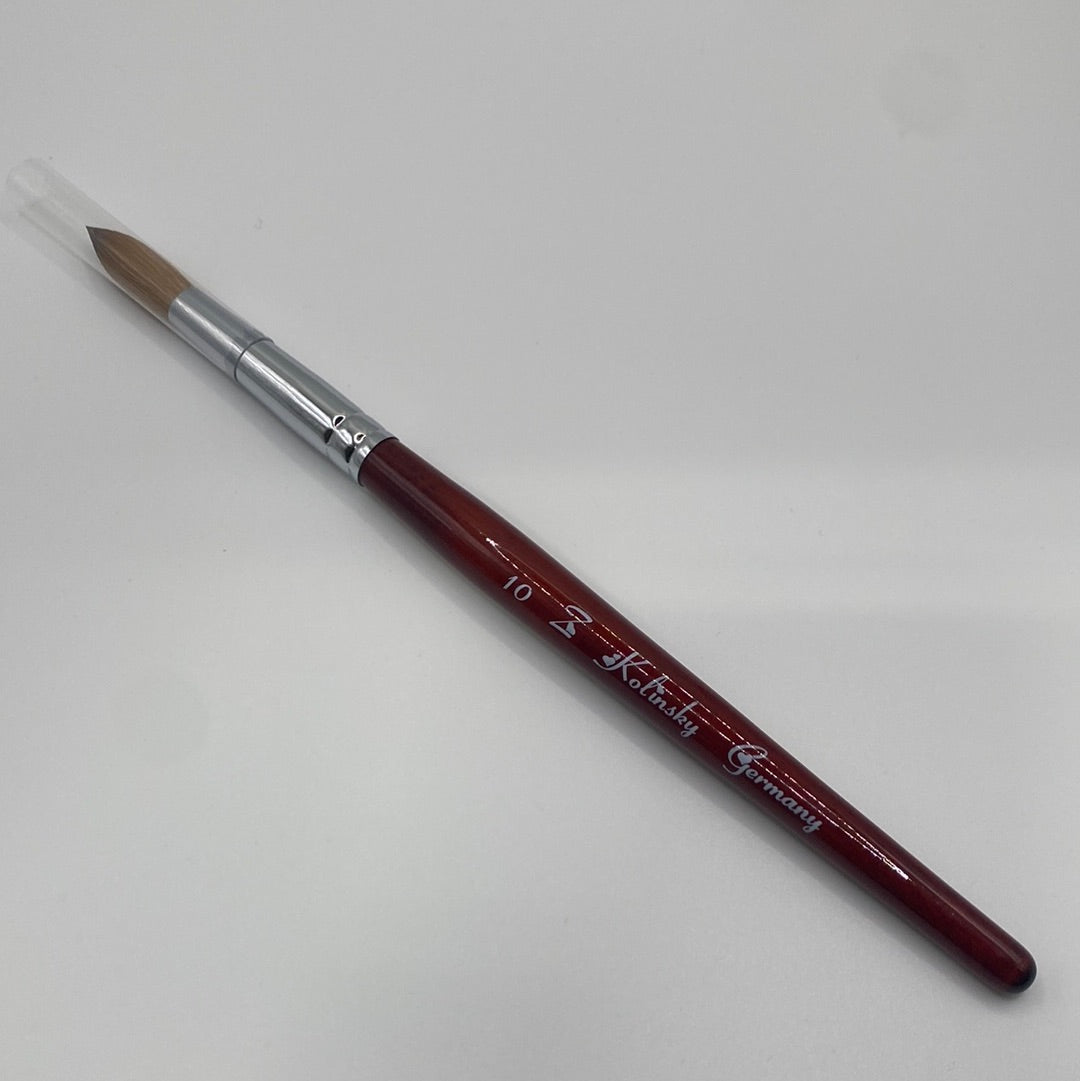 Z Wood Handle Kolinsky Brush #10