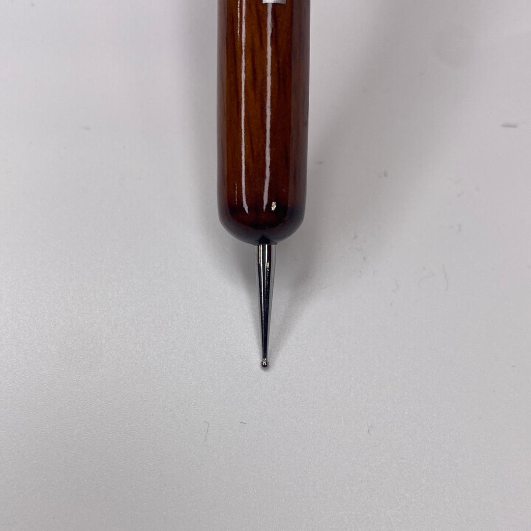 #16 777F Red Wood handle French Brush w Dotting Tool