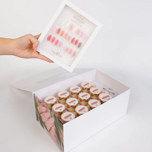 Cre8tion Builder Gel in Jar 24 Colors Kit