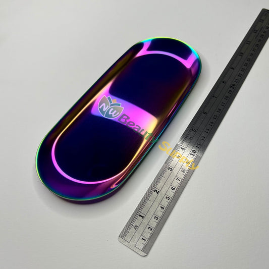 LIA Rounded Rainbow Metal Tray