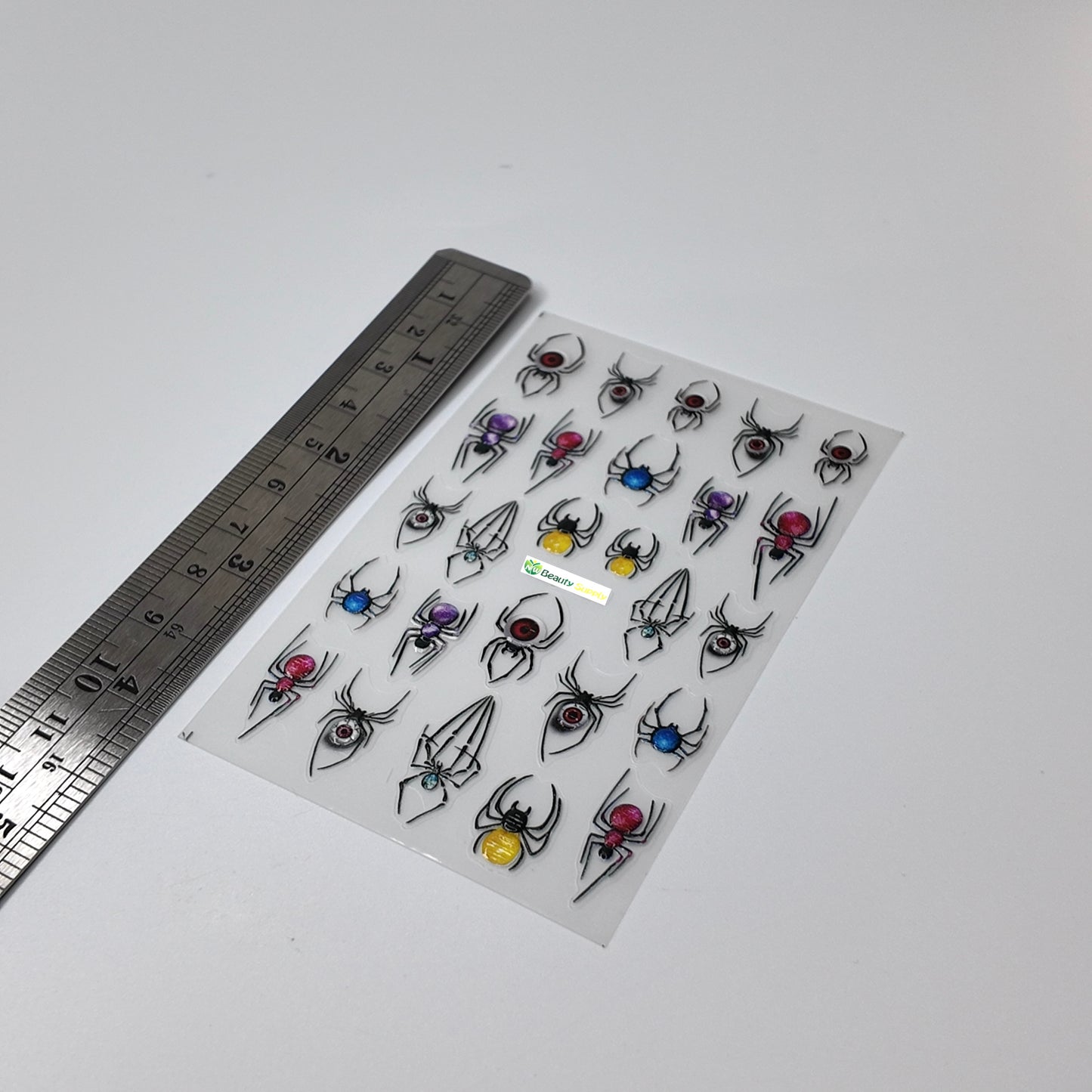 Multicolor Spider Sticker Decal