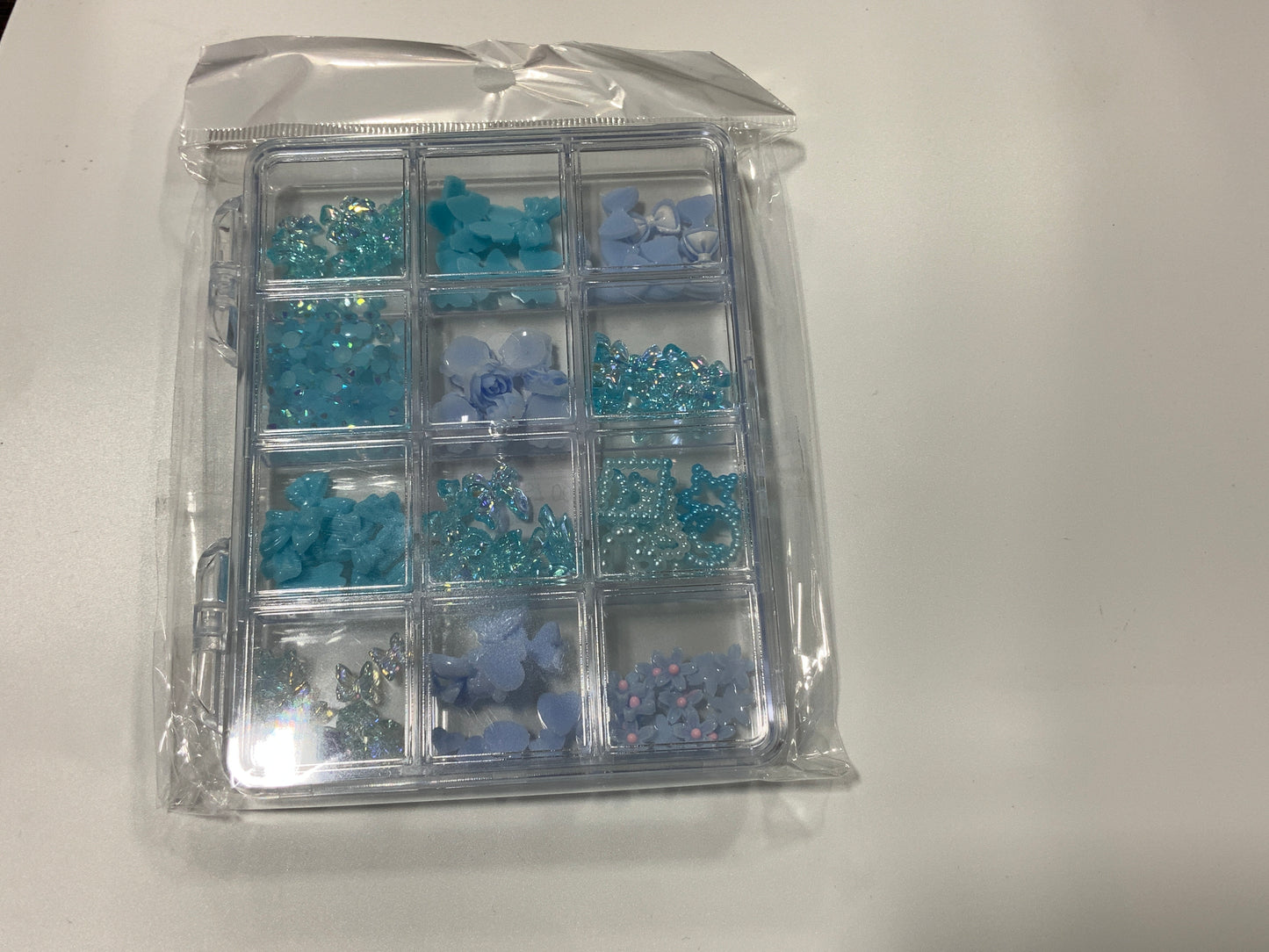 SIN 3224 Blue 3D Design Charms