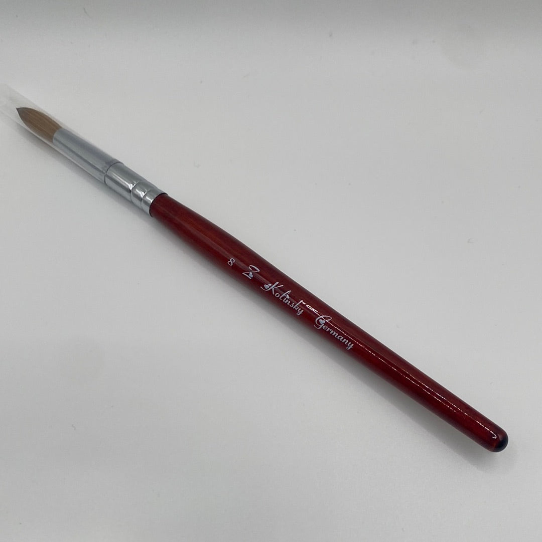 Z Wood Handle Kolinsky Brush #08