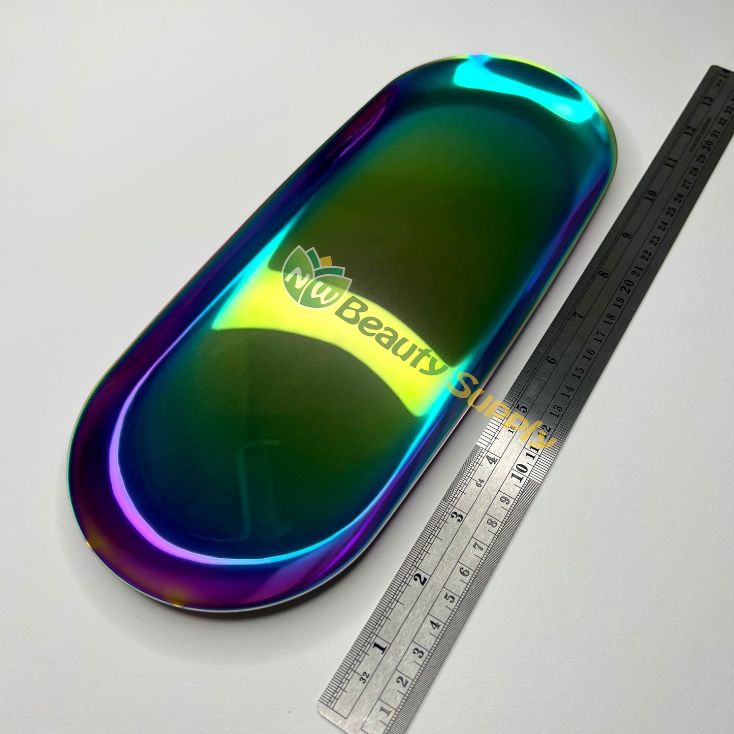 LIA Rounded Rainbow Metal Tray