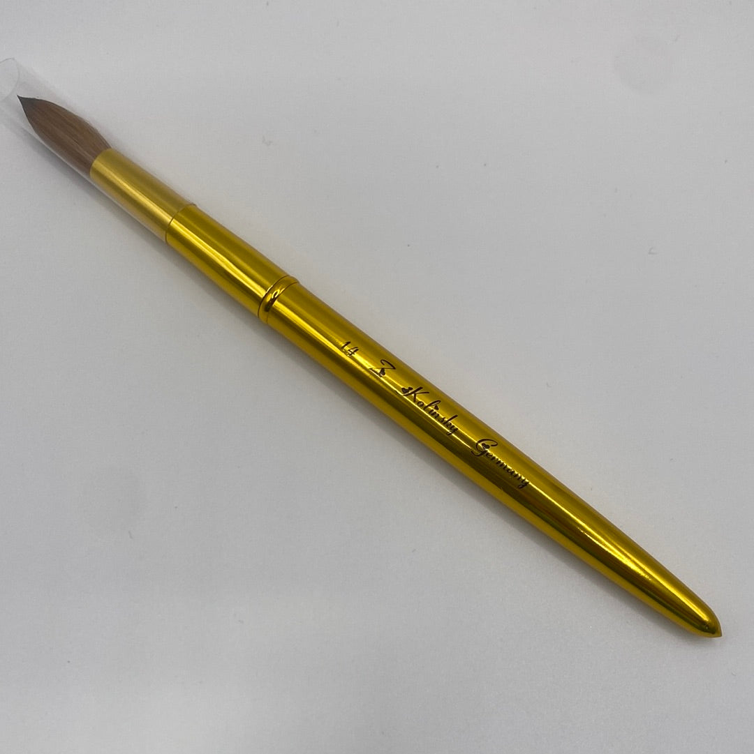 Z Gold Handle Kolinsky Brush #14