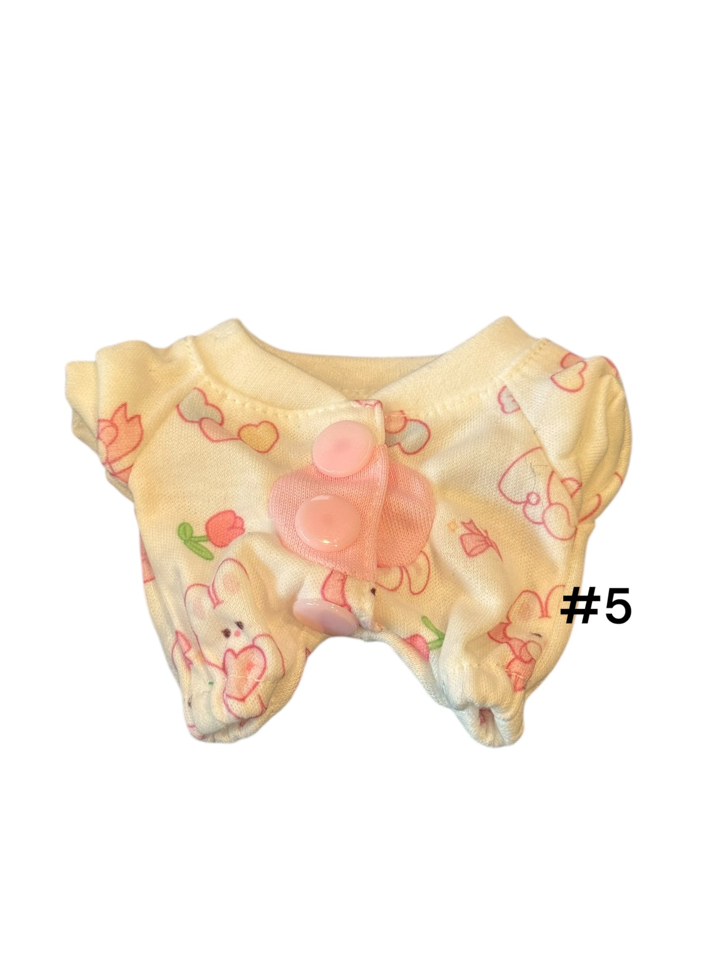 Doll Clothes fits Labu # 005 Bunny Onesie