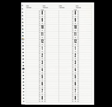 4 Column Leather Appointment Book Refill