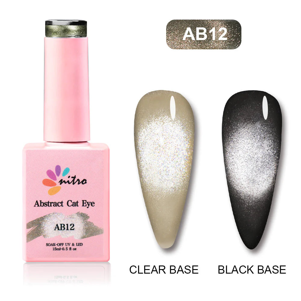 NITRO Abstract Cat Eye Gel Collection (12 Colors)