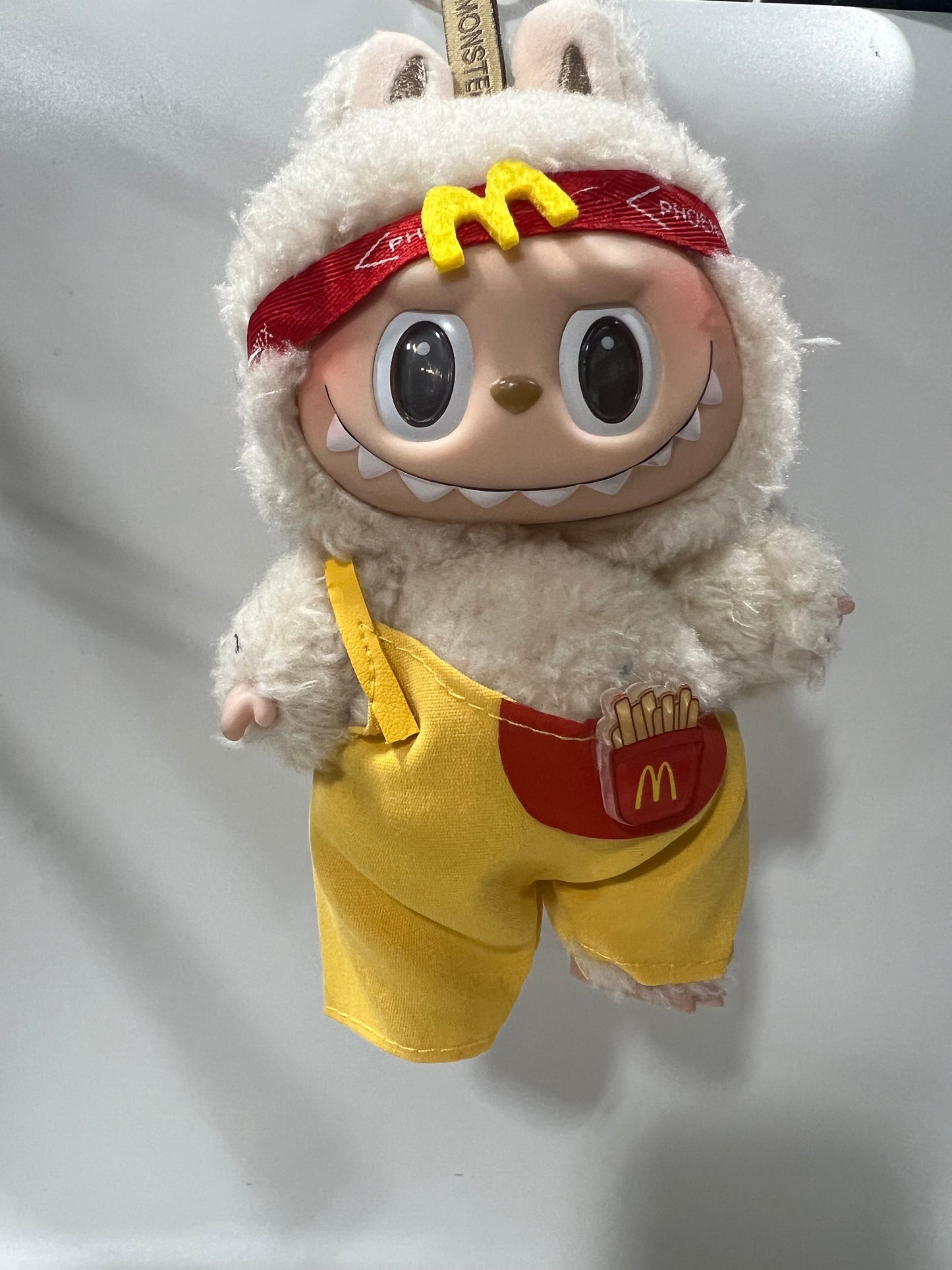 Doll Clothes fits Labu #095 McD + Fries Badge Outfit