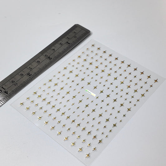 4 Point Star Sticker Decal