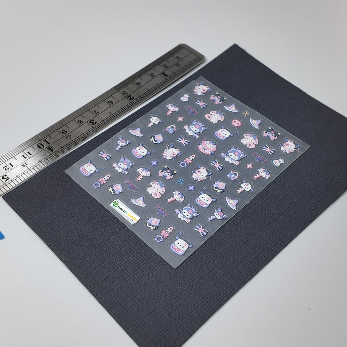 Pink and Purple Sanrio Sticker Decal