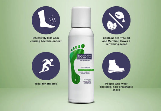 Footlogix Foot Deodorant Spray - 125ml/4.2 oz.