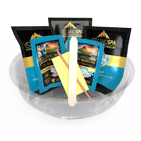 VolcanoSpa Luxury Manicure in a Bowl Fuji Pearl 30/Case