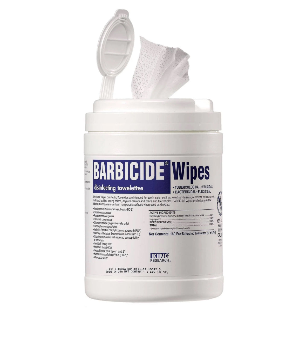 Barbicide Disinfecting Wipes