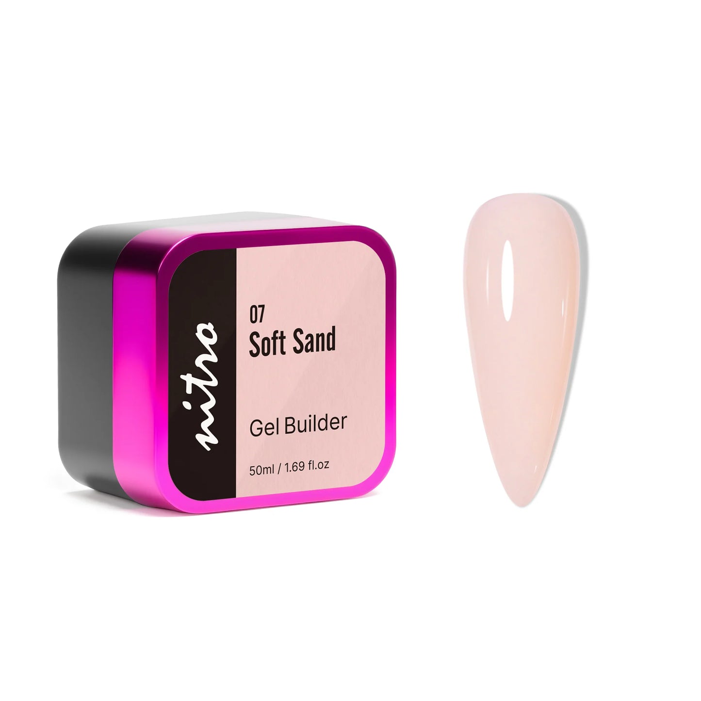 NITRo Builder Gel in Jar - 07 Soft Sand