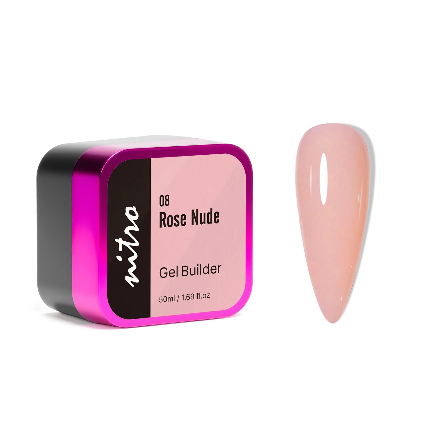 NITRO Builder Gel in Jar - 08 Rose Nude