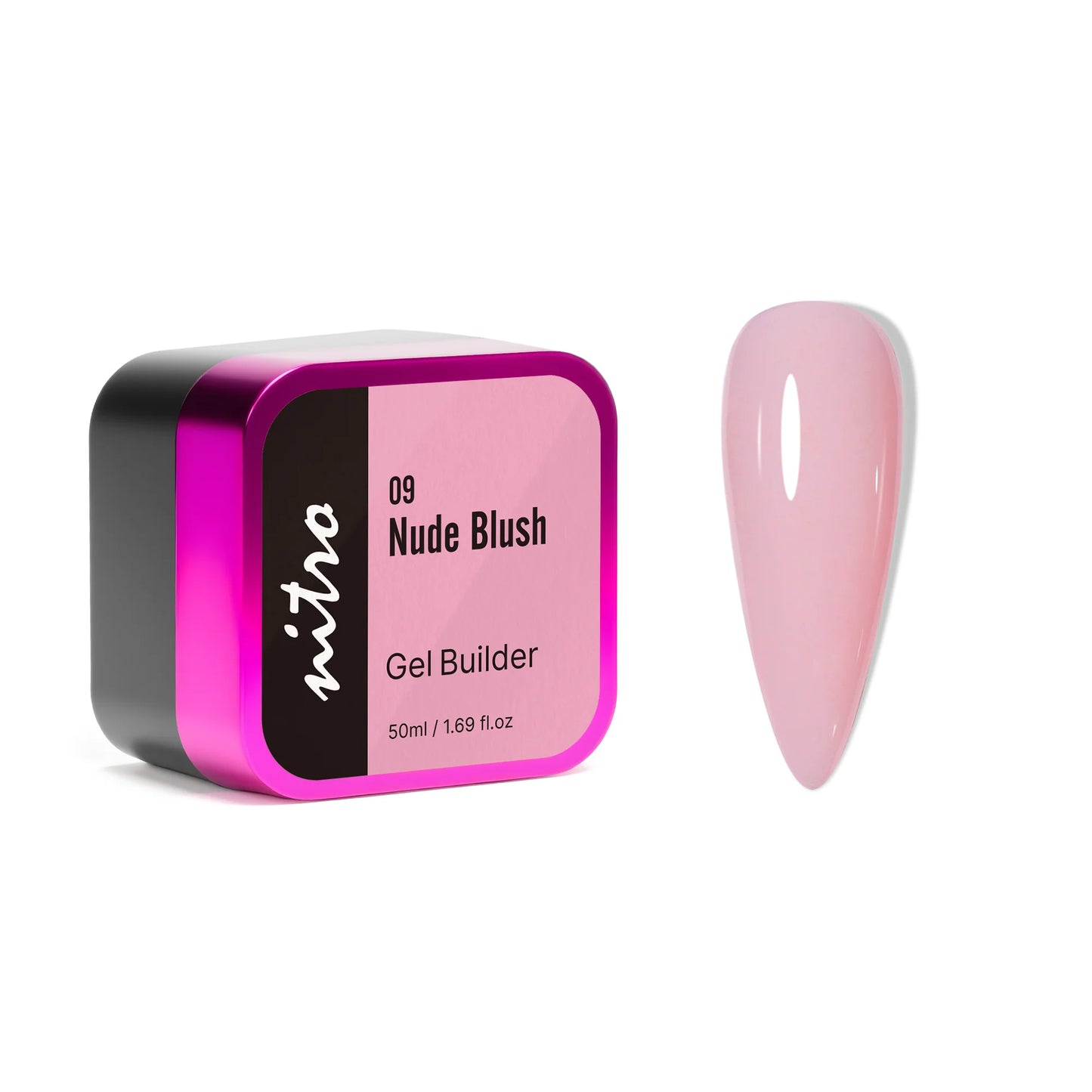 NITRO Builder Gel in Jar - 09 Nude Blush