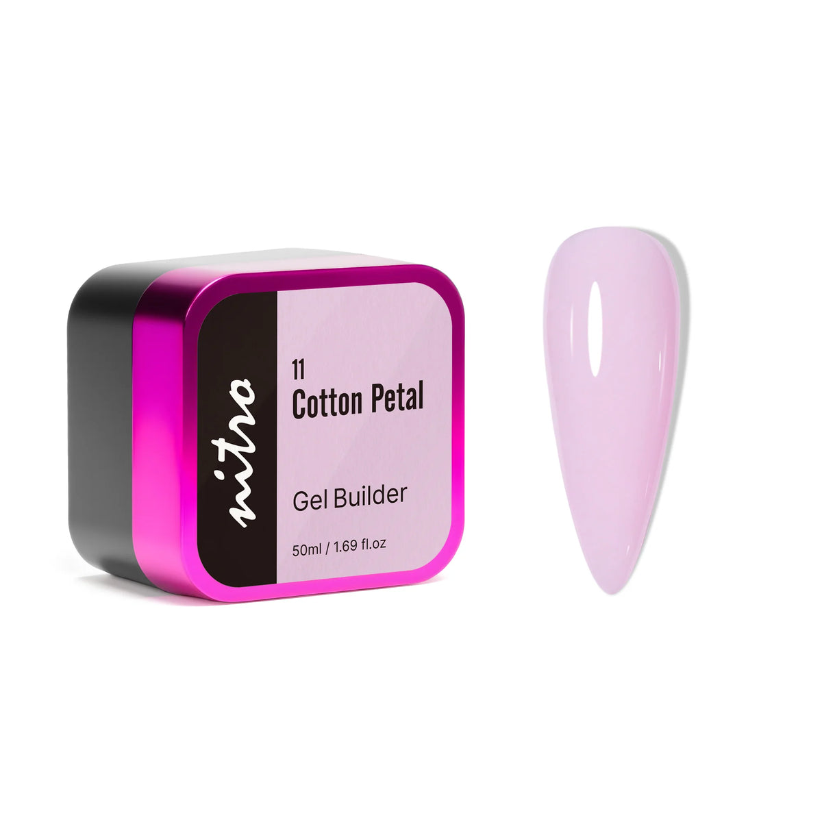 NITRO Builder Gel in Jar - 11 Cotton Petal