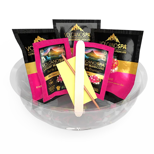 VolcanoSpa Luxury Manicure in a Bowl Hot Lava 30/Case
