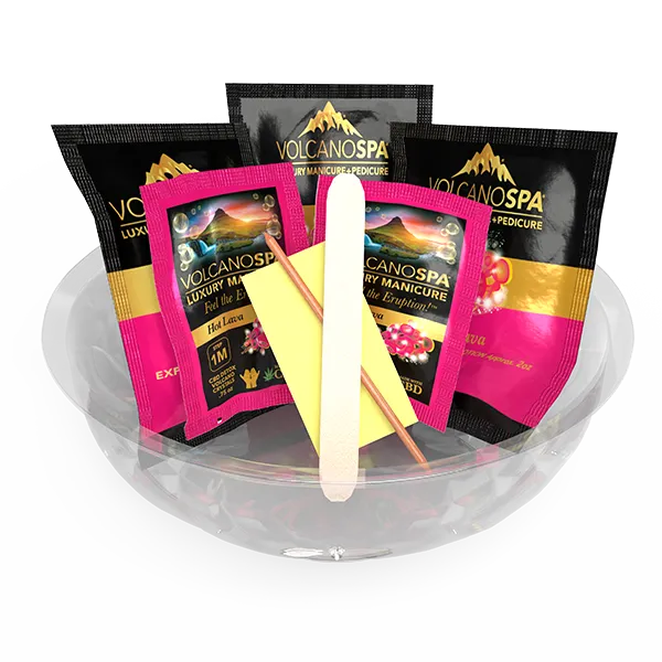 VolcanoSpa Luxury Manicure in a Bowl Hot Lava Single