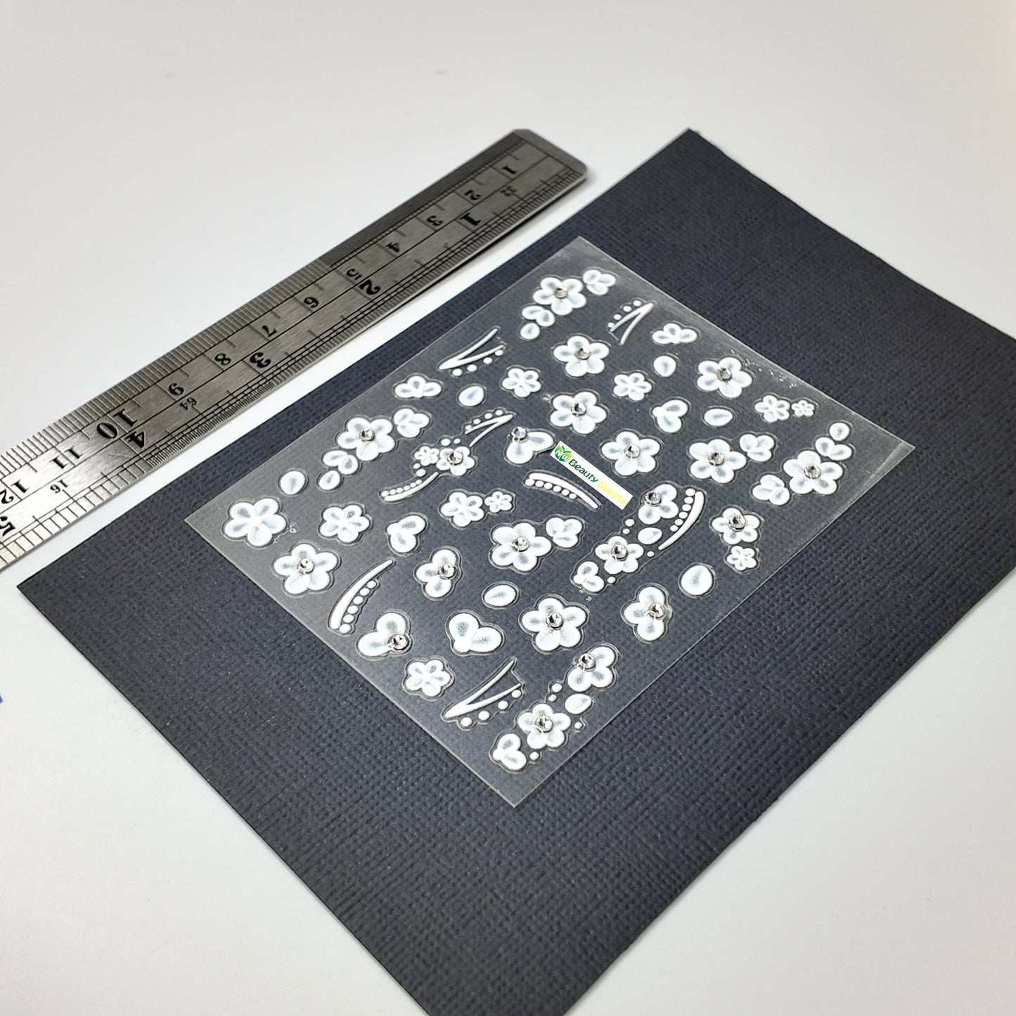 White Flower Sticker Decal