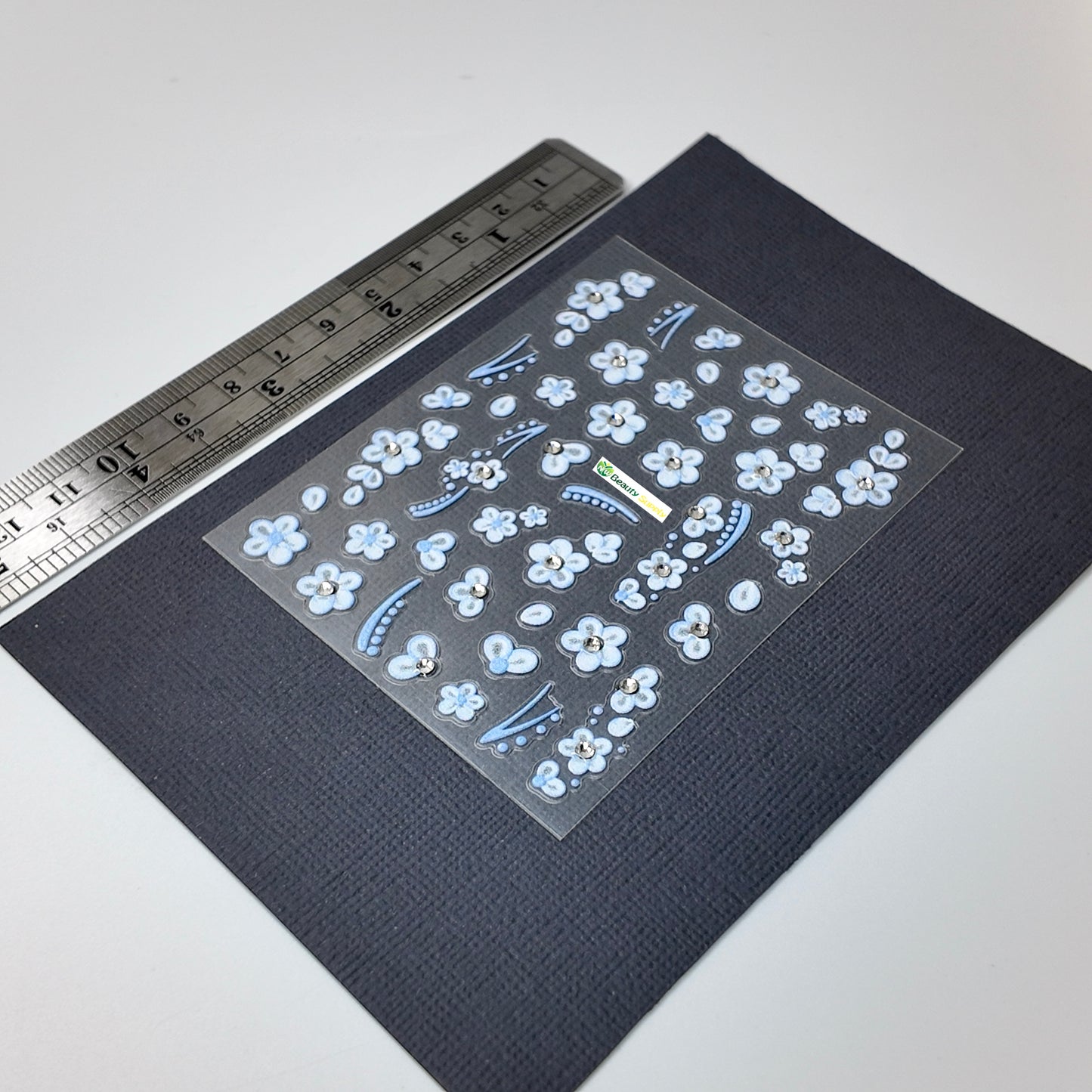 Blue Flower Sticker Decal