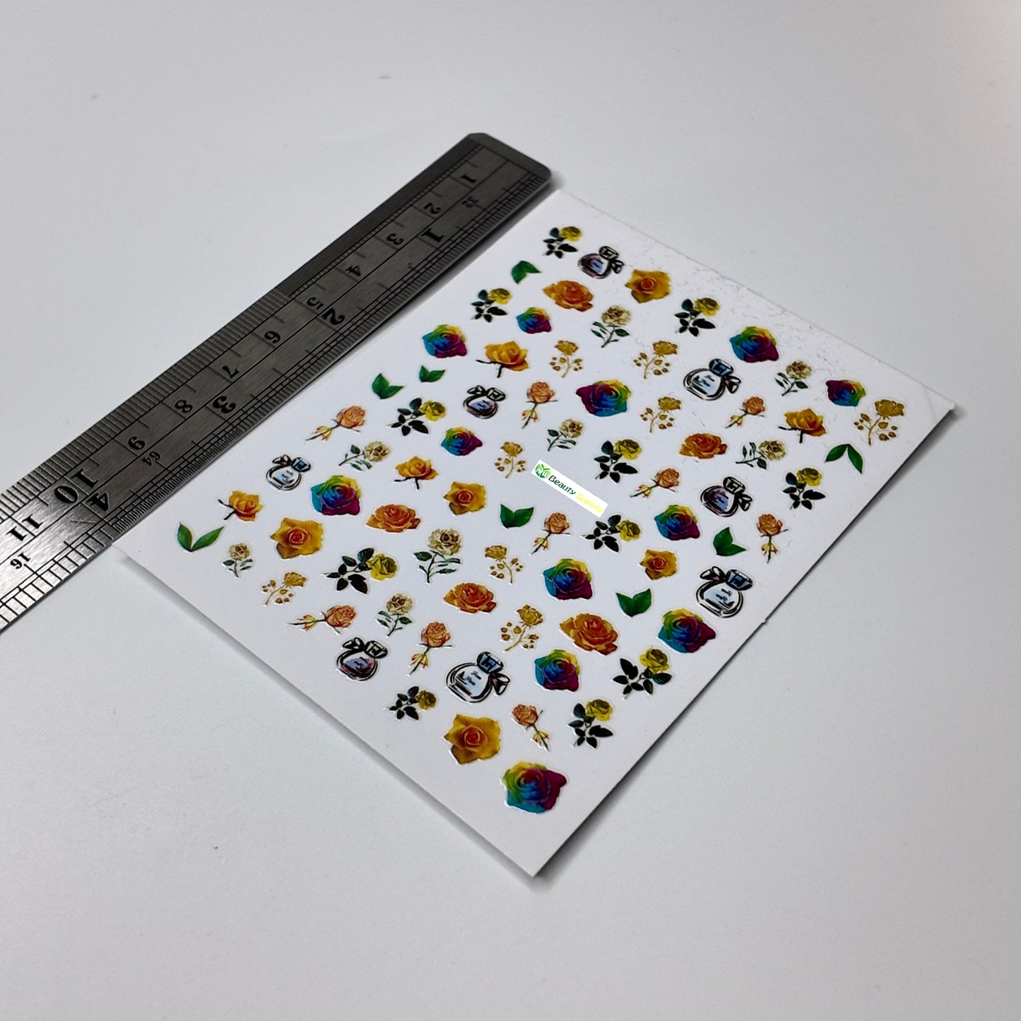 Rainbow Roses Sticker Decal