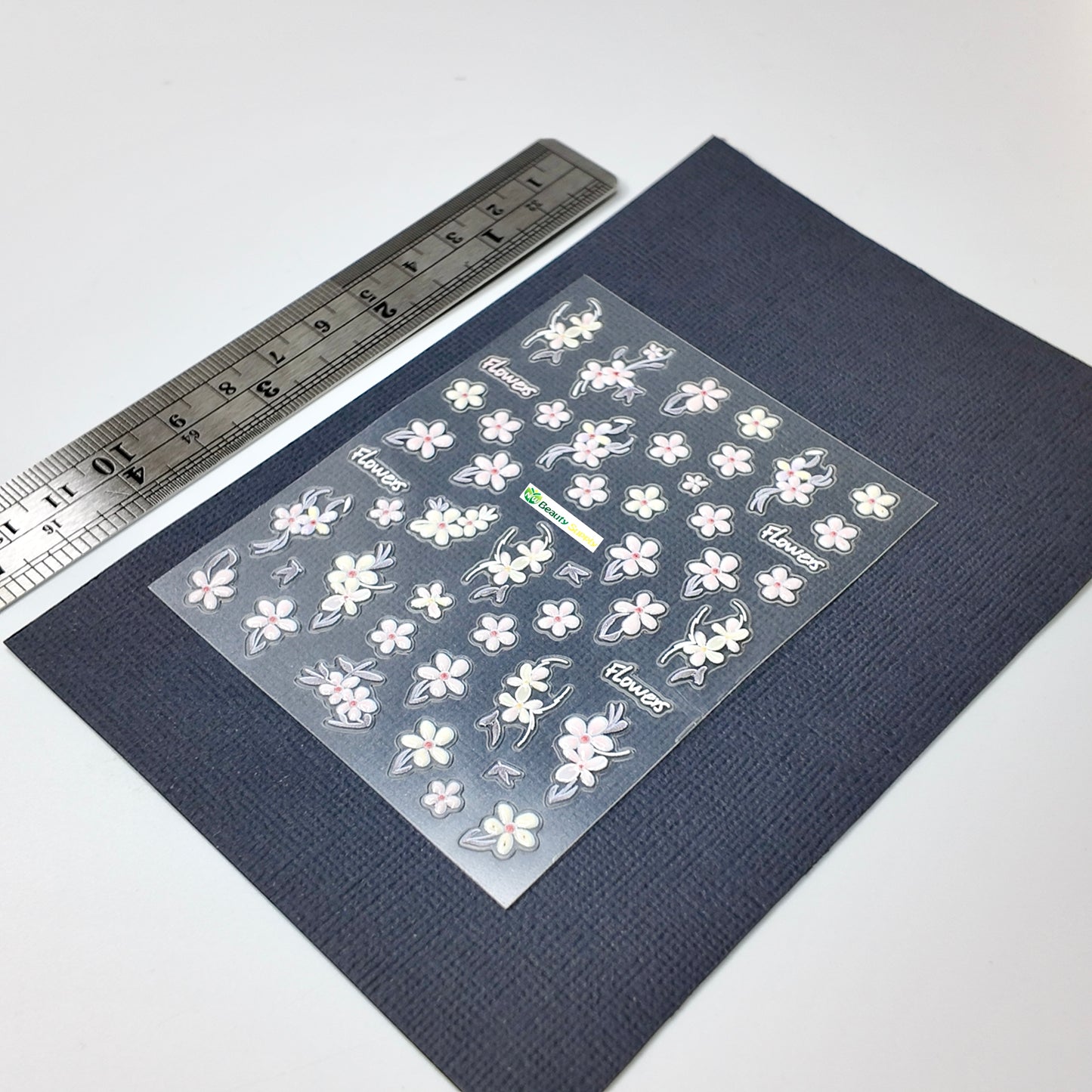 Pastel Pink and Yellow Flower Sticker Decal