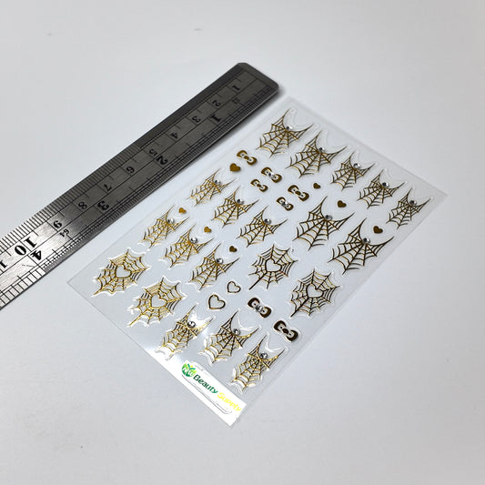 Spider Web Sticker Decal