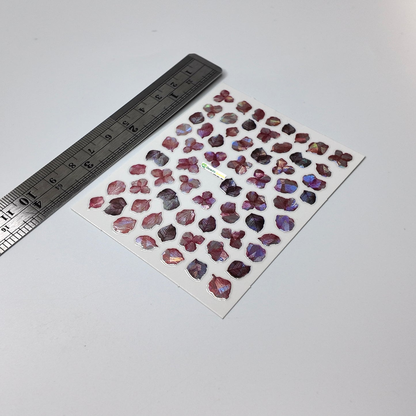 Holographic Flower Petals Sticker Decal