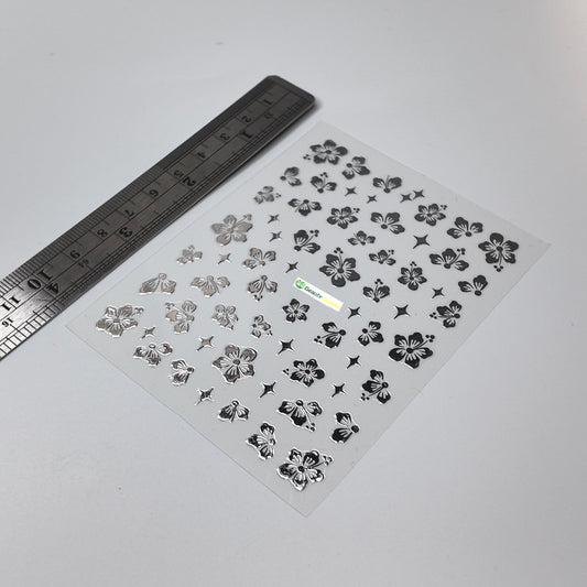 Hibiscus Flower Sticker Decal