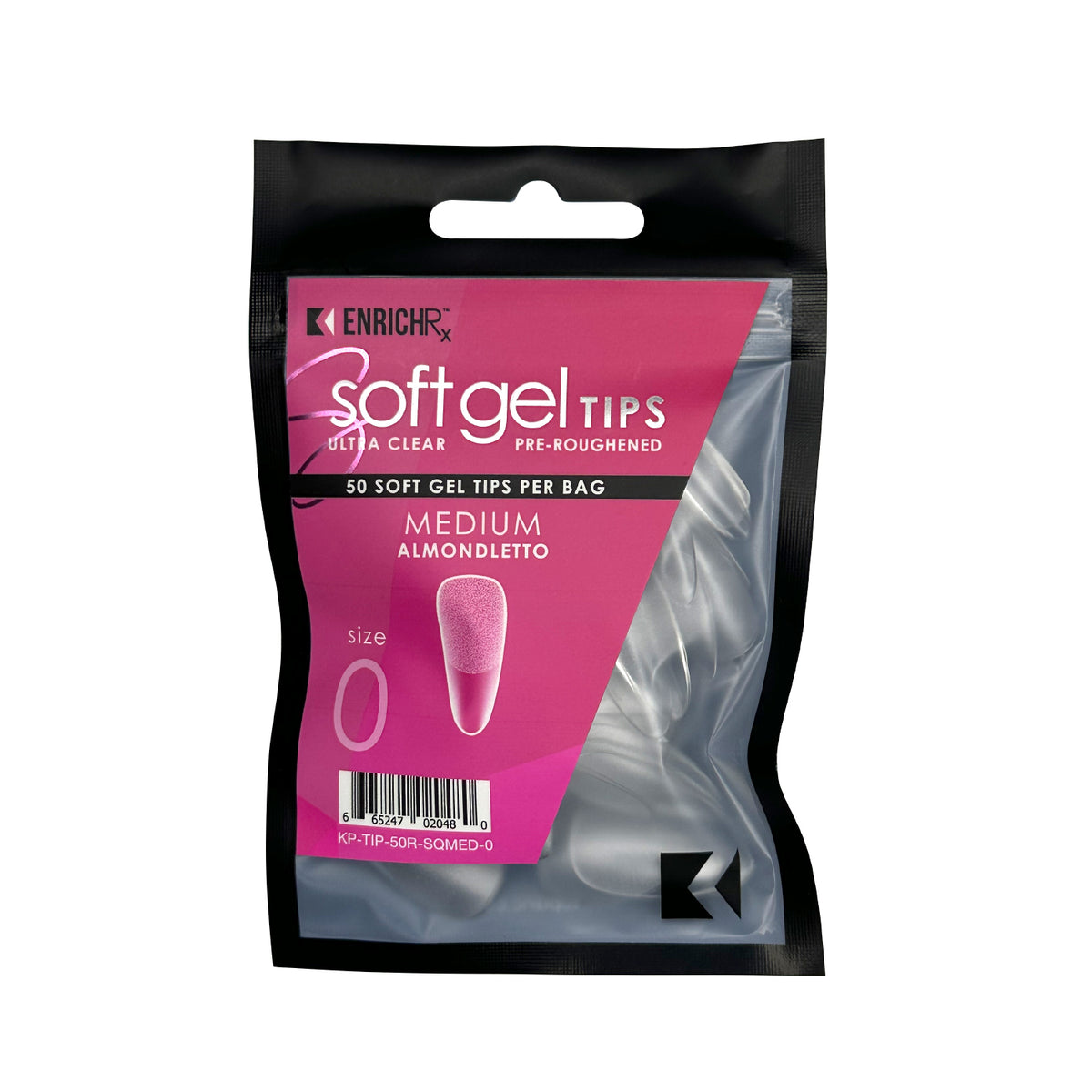 KUPA EnrichRX Soft Gel Refill Tip Bag - Medium Almondletto