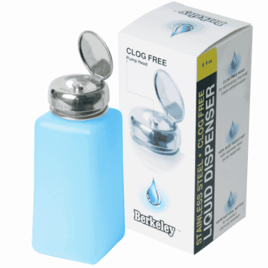 BER 8 oz Non-Clog Liquid Pump Bottle