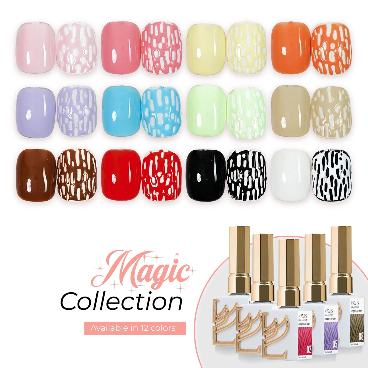 Lavis Magic Gel Polish - 01 Light Pink