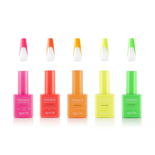 Apres French Manicure Ombre Series - Neon Set