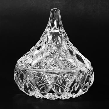 BER Vintage Glass Jar with Pointed Glass Lid
