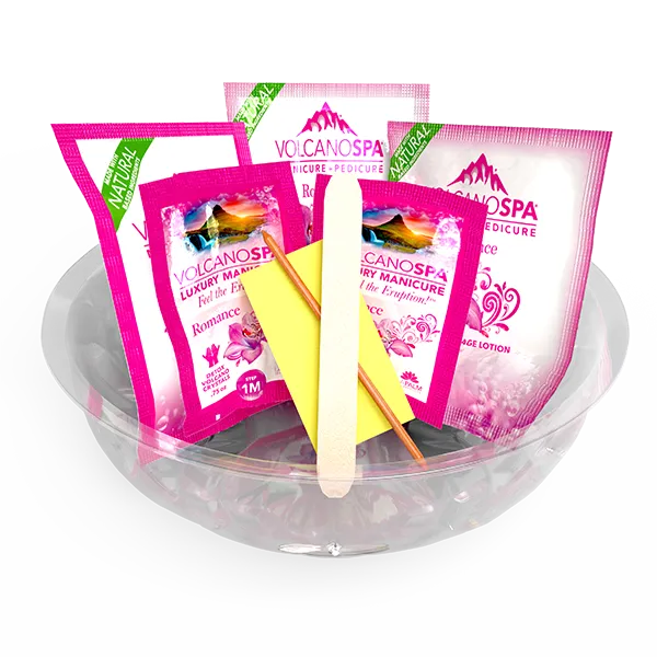 VolcanoSpa Luxury Manicure in a Bowl Romance Single