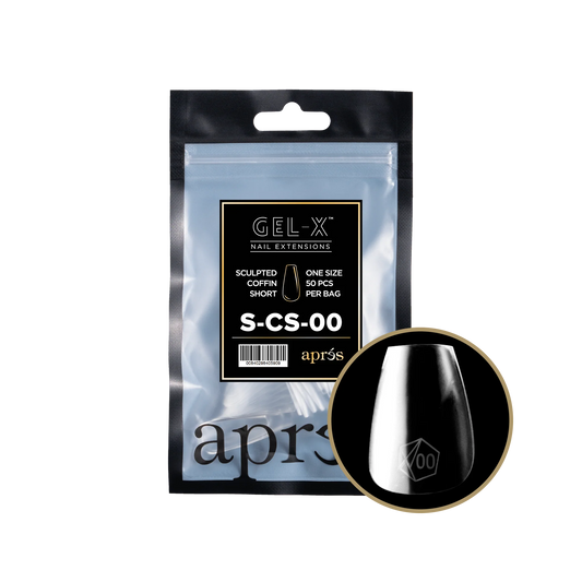APRES Gel-X Sculpted Coffin Short Refill