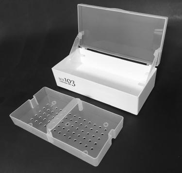 BER Clear Top Plastic Sterilizing Tray
