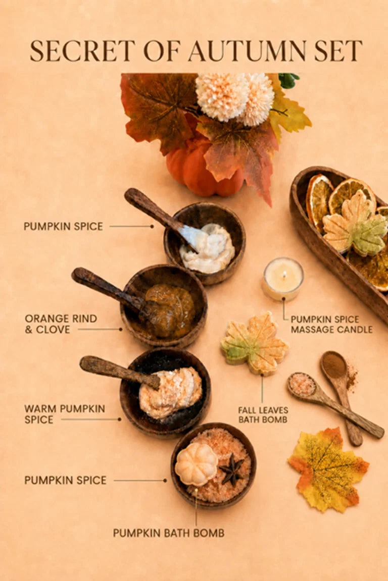 SOY68 4-step Secret of Autumn Comb Pedicure