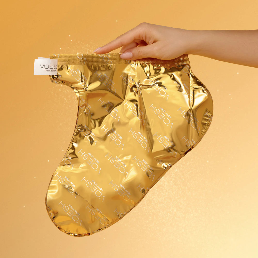 Voesh Collagen Socks Imperial Gold each